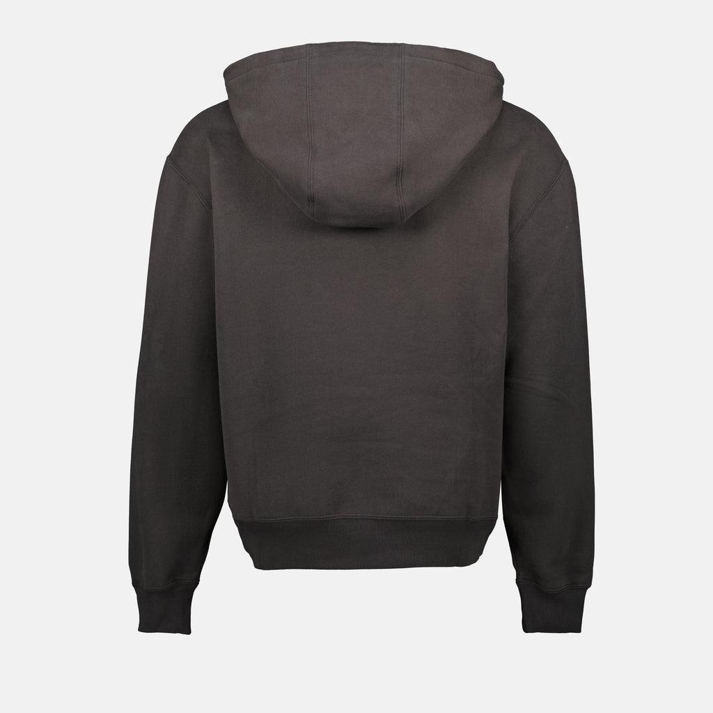 Imagen del sudadera con capucha bordada de la marca Saint Laurent para Hombre - Temporada Otoño-Invierno 2025 - Vista Trasera