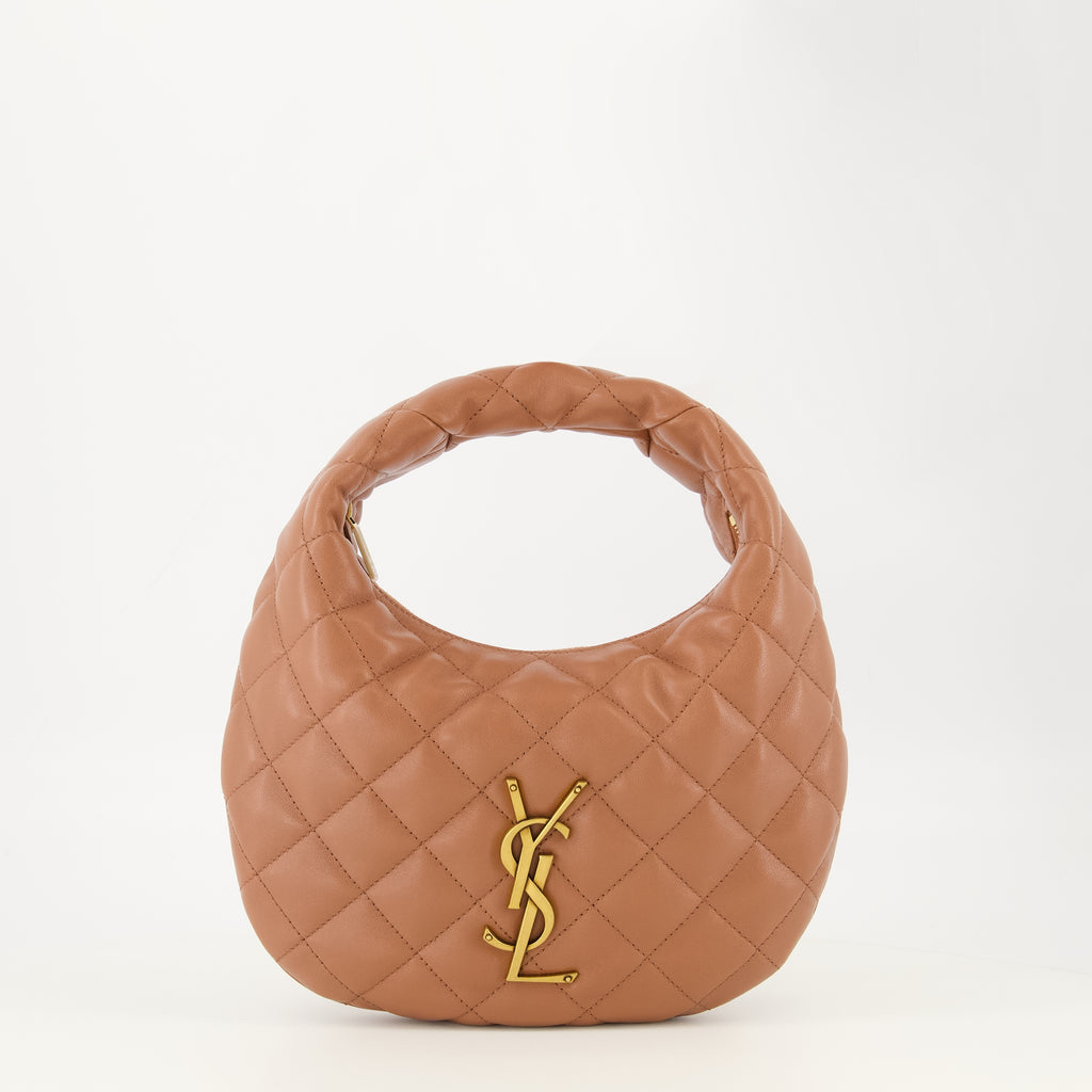 Image de l'article Sac Icarino rose clair de la marque Saint Laurent pour Femme - Saison Printemps-Été 2026 - Vue de Face
