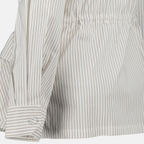 Giacche Giacca Striata Fittata Fendi Bianco Femme