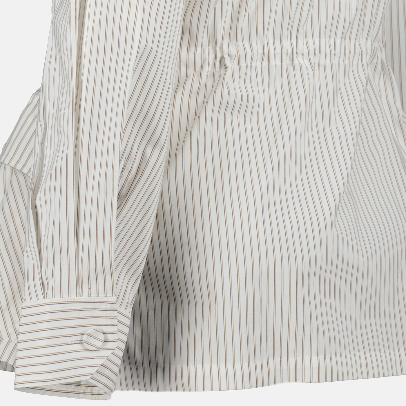 Vestes Veste cintrée à rayures Fendi Blanc Femme