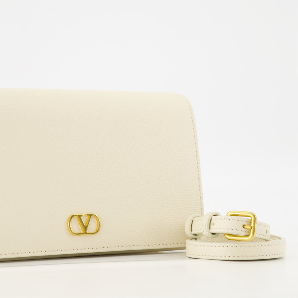 Bolsas pequenas Bolsa VLogo Valentino Garavani Branco Femme