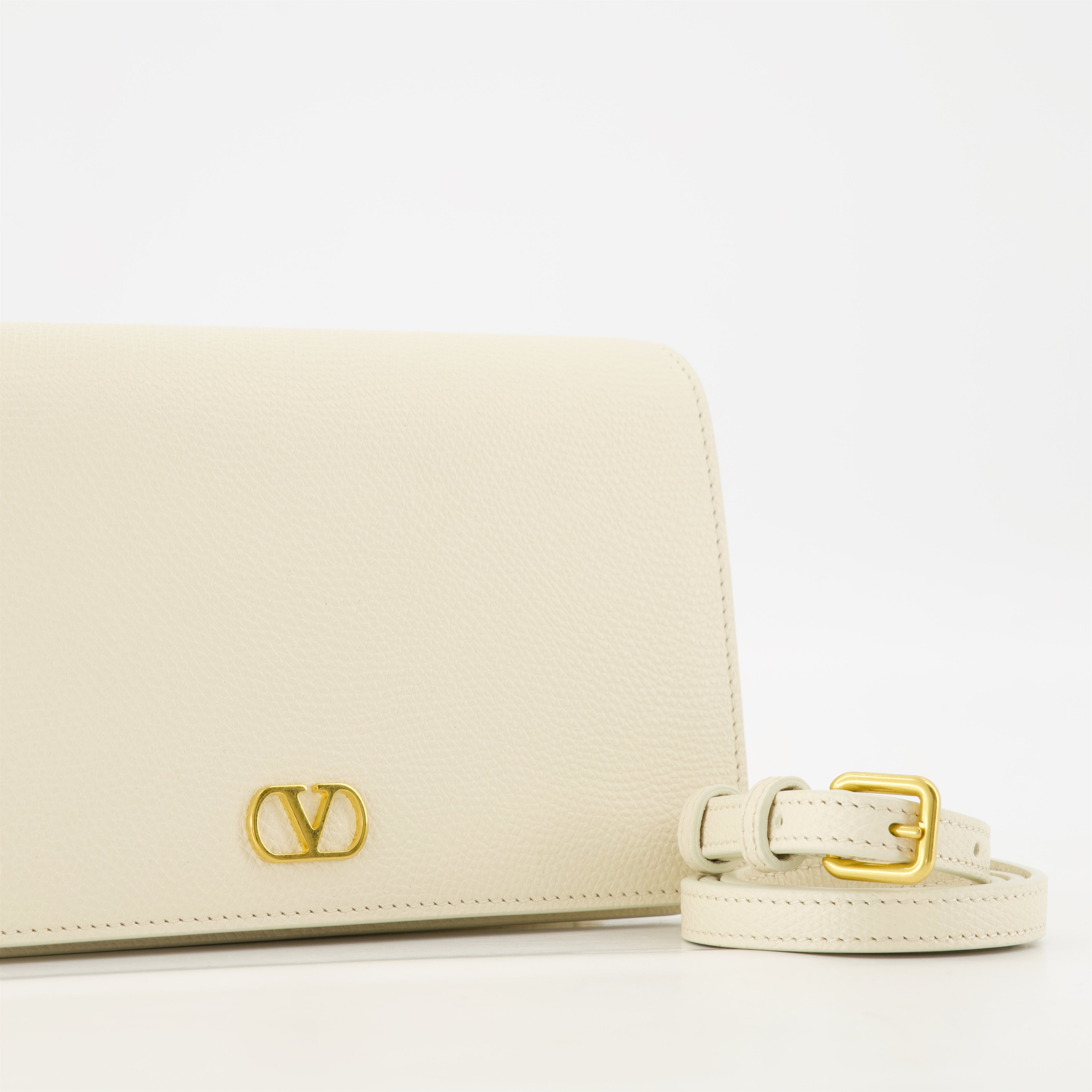 Bolsitas VLogo Pouch Valentino Garavani Blanco Femme