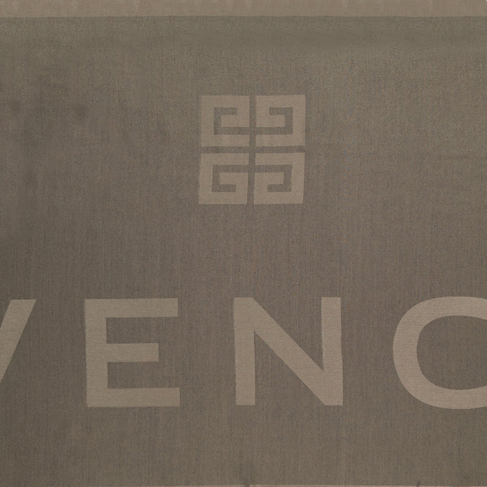 Écharpes, foulards et gants Foulard 4G Givenchy Marron Unisexe