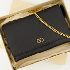 Sacs bandoulière VLogo Chain Pouch Valentino Garavani Noir Femme