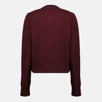 Image de l'article Cardigan AMI de coeur de la marque Ami PARIS pour Femme - Saison Automne-Hiver 2025 - Vue détaillée_2