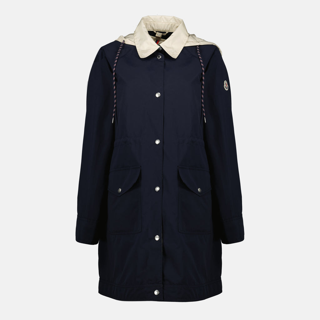 여성을 위한 몽클레르의 3-in-1 베이지 파카 이미지 - 2026년 봄-여름 - 정면 보기