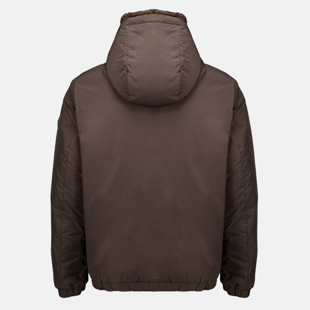 Manteaux Doudoune Zambood marron Moncler Marron Homme