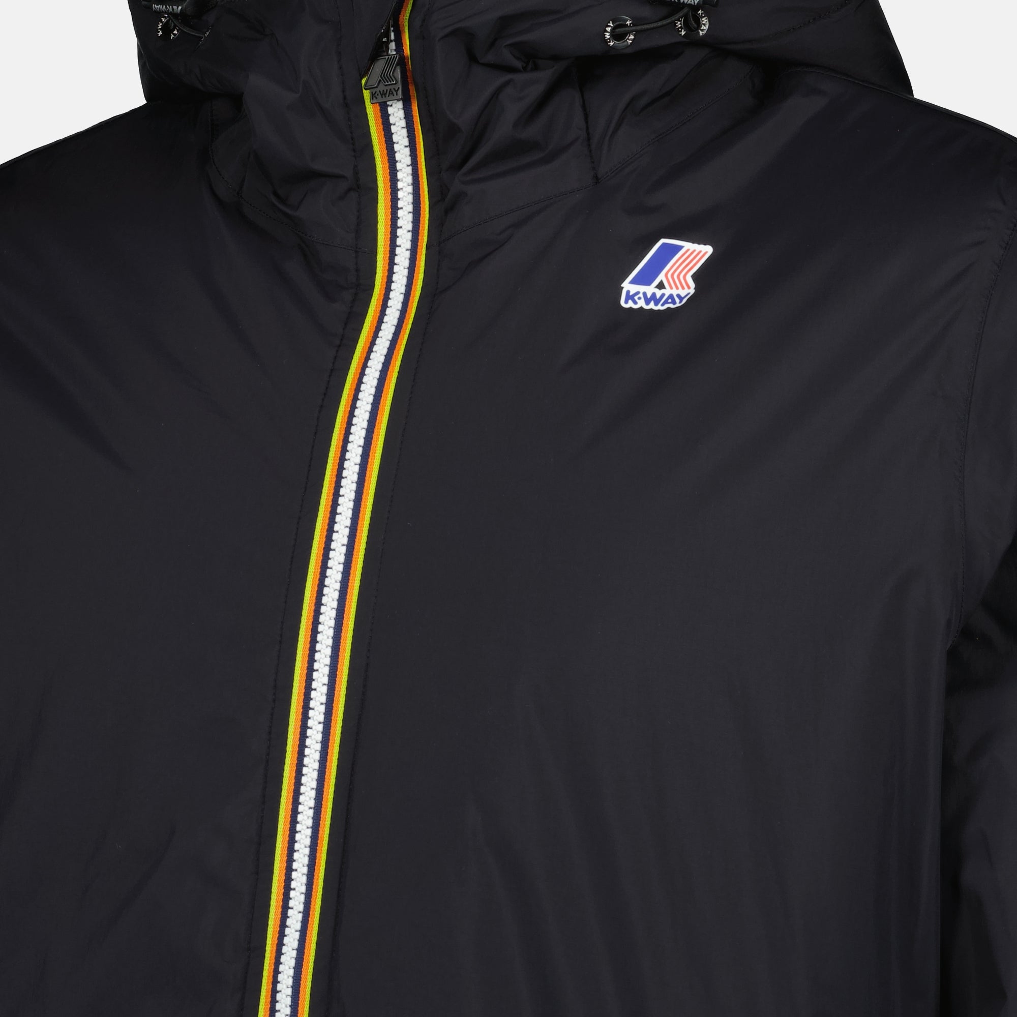 Image de l'article Veste Le Vrai Claude 4.0 Orsetto noir de la marque K-Way pour Unisex - Saison Automne-Hiver 2025 - Vue détaillée_1