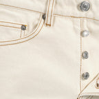 Hosen Denim Jeans Ami PARIS Beige Homme