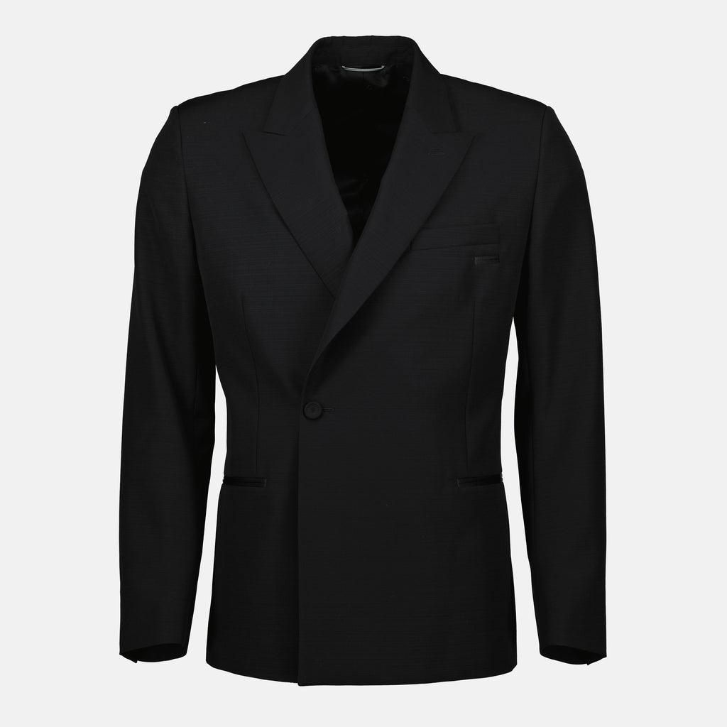 Immagine del Blazer Oblique di Dior per Uomo - Autunno-Inverno 2025 - Vista Frontale