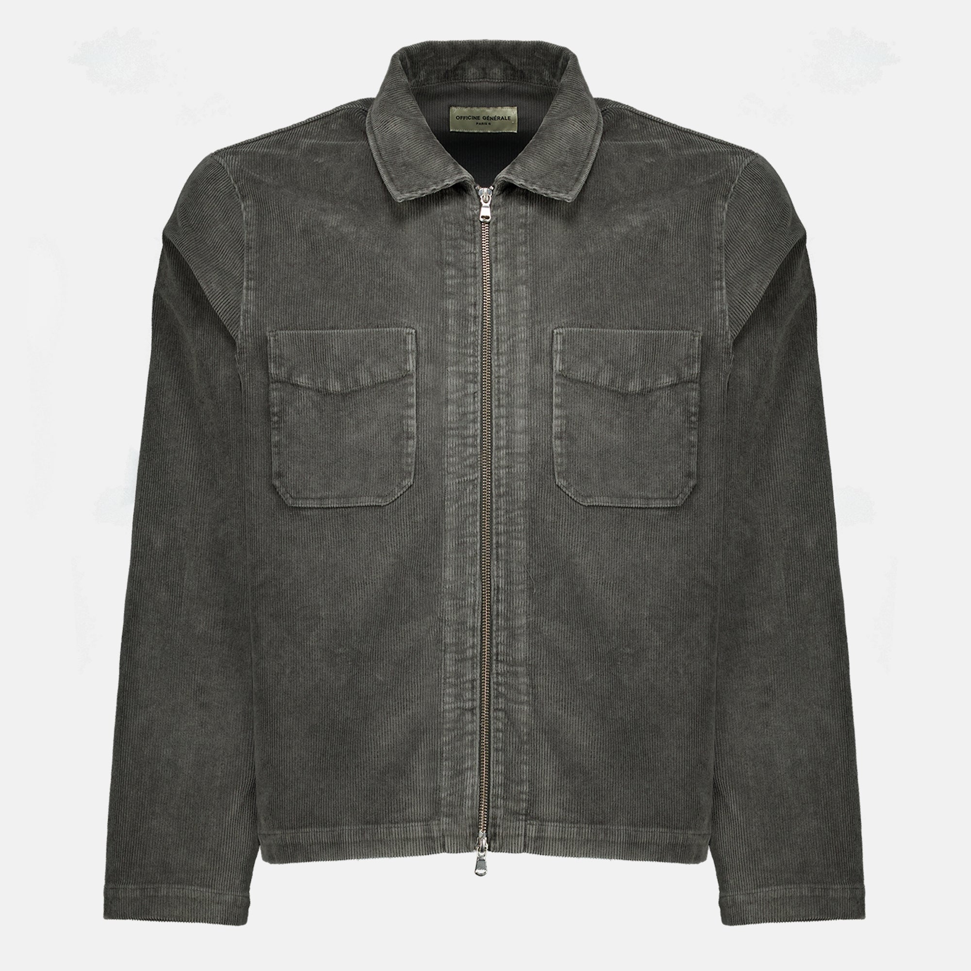 Vestes Surchemise en jean gris Officine Générale Gris Homme