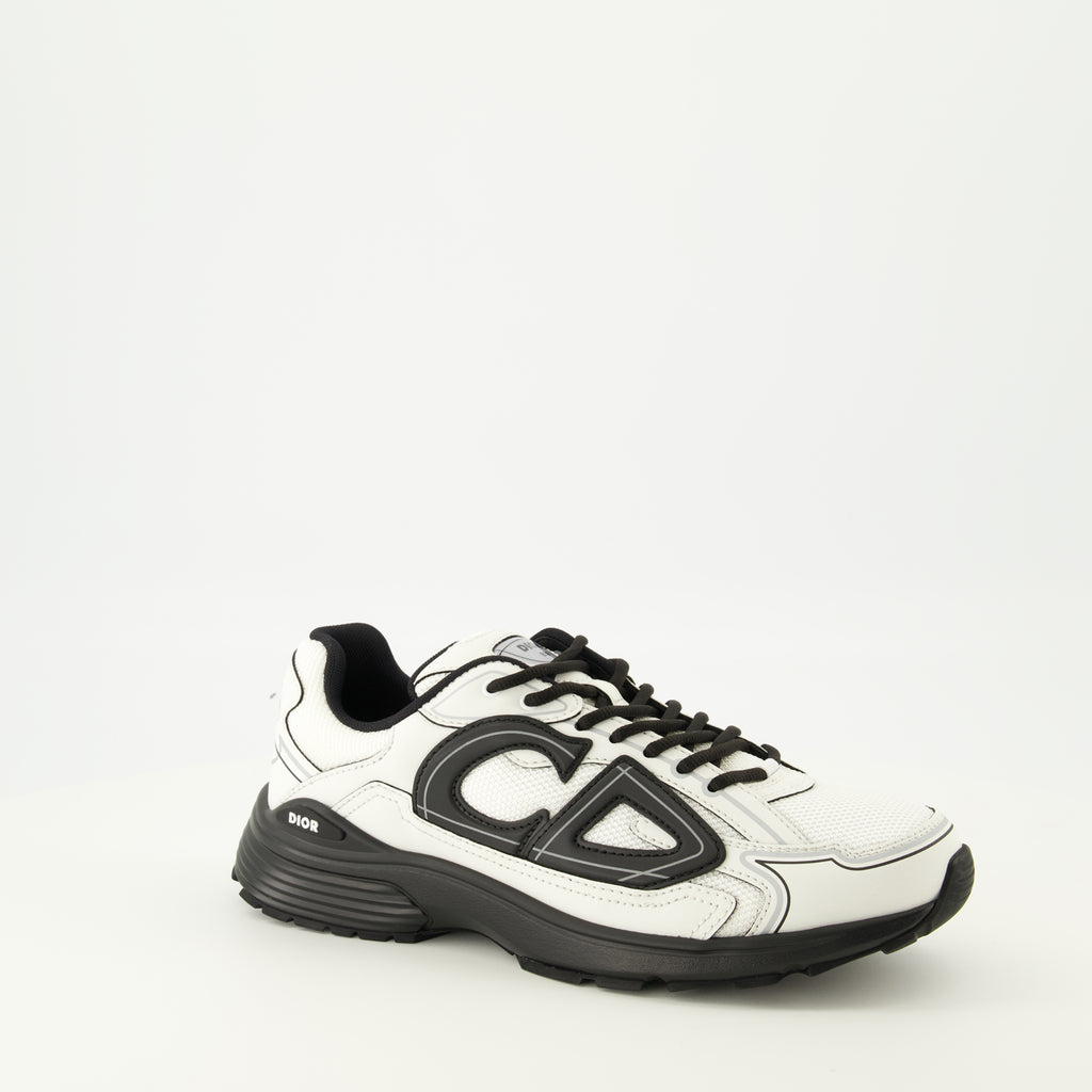 Bild der B30-Sneaker der Marke Dior für Herren - Herbst-Winter 2025 Saison - Dreiviertelansicht von vorne rechts