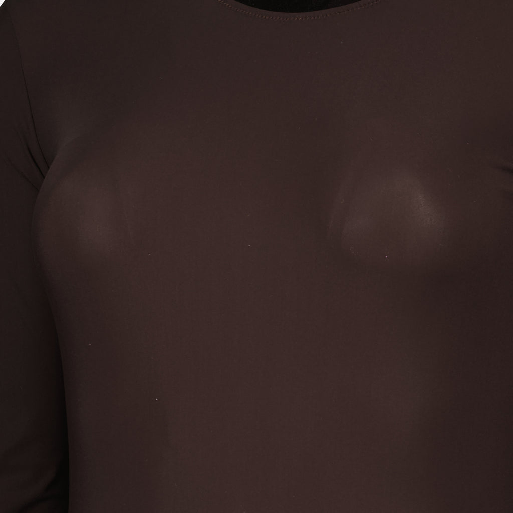 Image de l'article Body en nylon de la marque Mm6 pour Femme - Saison Automne-Hiver 2025 - Vue détaillée_1