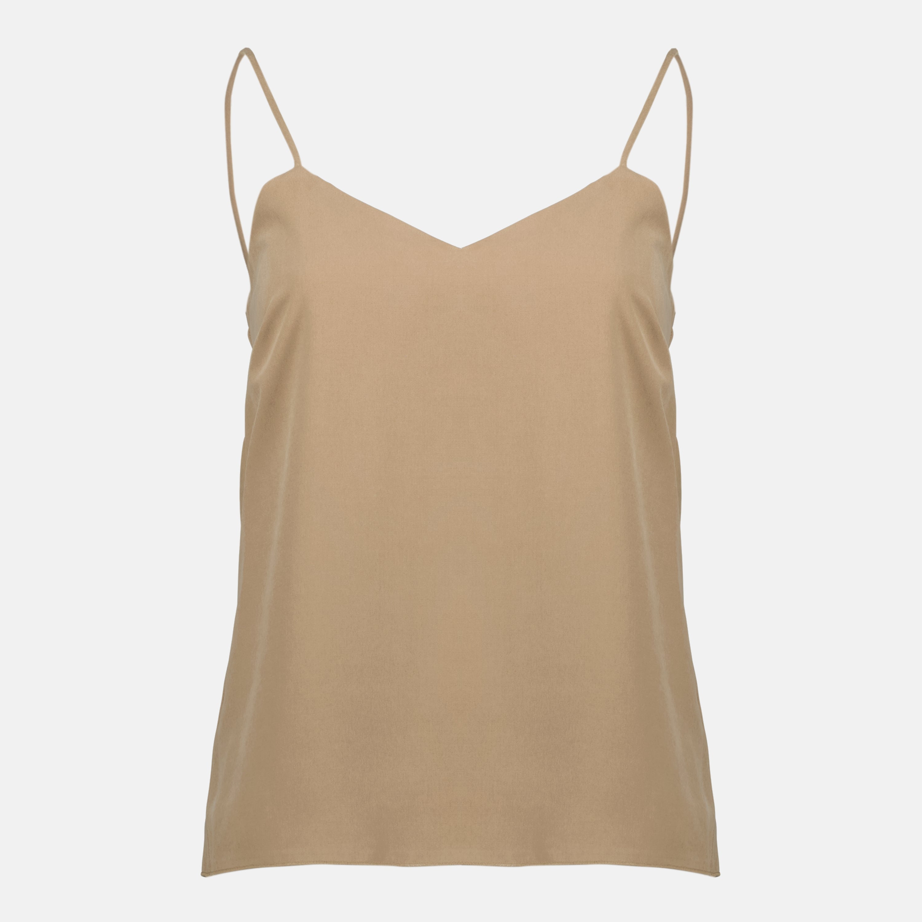 Image de l'article Top beige en soie de la marque Max Mara pour Femme - Saison Printemps-Été 2026 - Vue de Face
