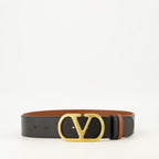 Imagem do artigo Cinto Vlogo reversível da marca Valentino Garavani para Mulheres - Temporada Outono-Inverno 2025 - Vista Frontal