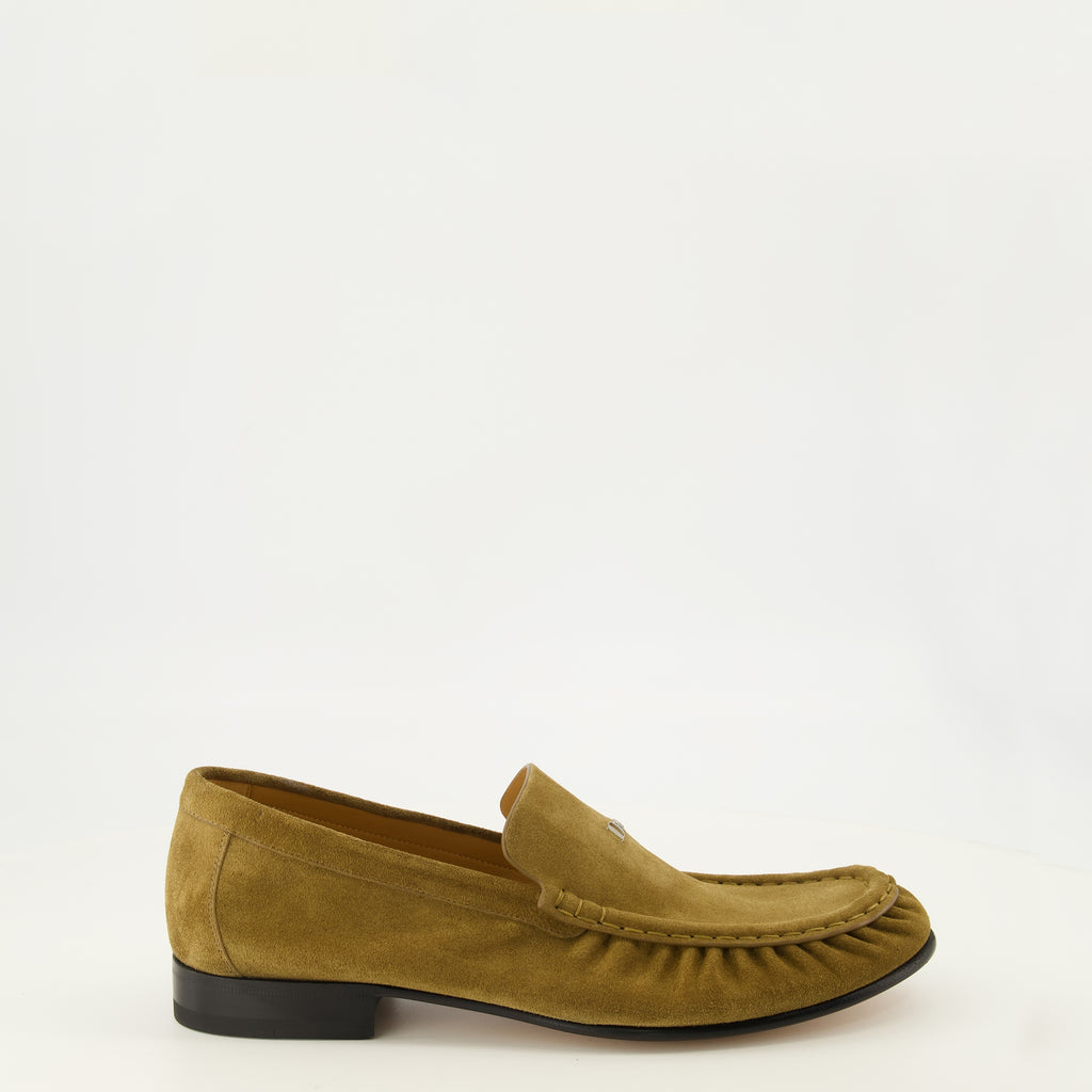 Mocassins モーリスローファー ライトブラウンスエード Dior Marron Homme