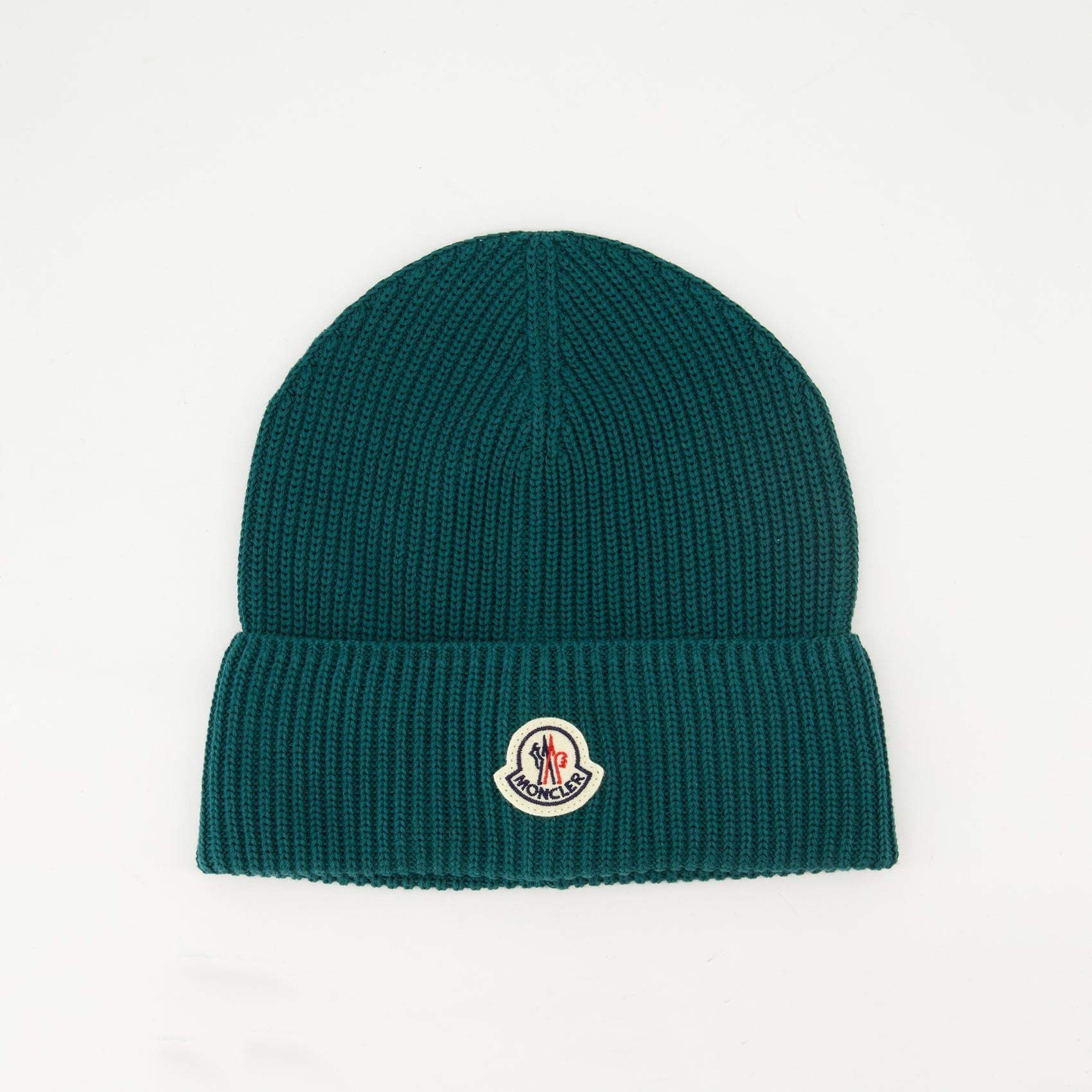 Hats, caps and beanies Green Knit Beanie Moncler Green Homme