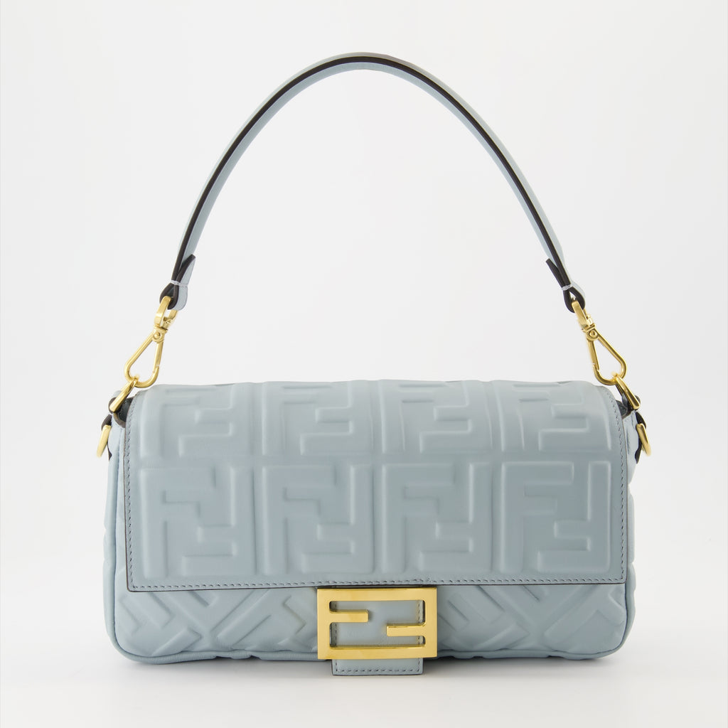 Sacs bandoulière Sac Baguette Fendi Bleu Femme