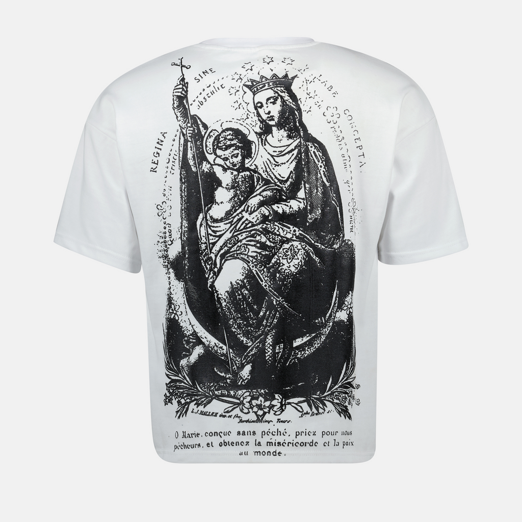 T-shirt T-shirt Virgin L8 Studio Bianco Homme