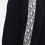 Bild des Dior Oblique navyblauen Pullovers der Marke Dior für Herren - Frühjahr-Sommer 2026 - Detaillierte Ansicht_1