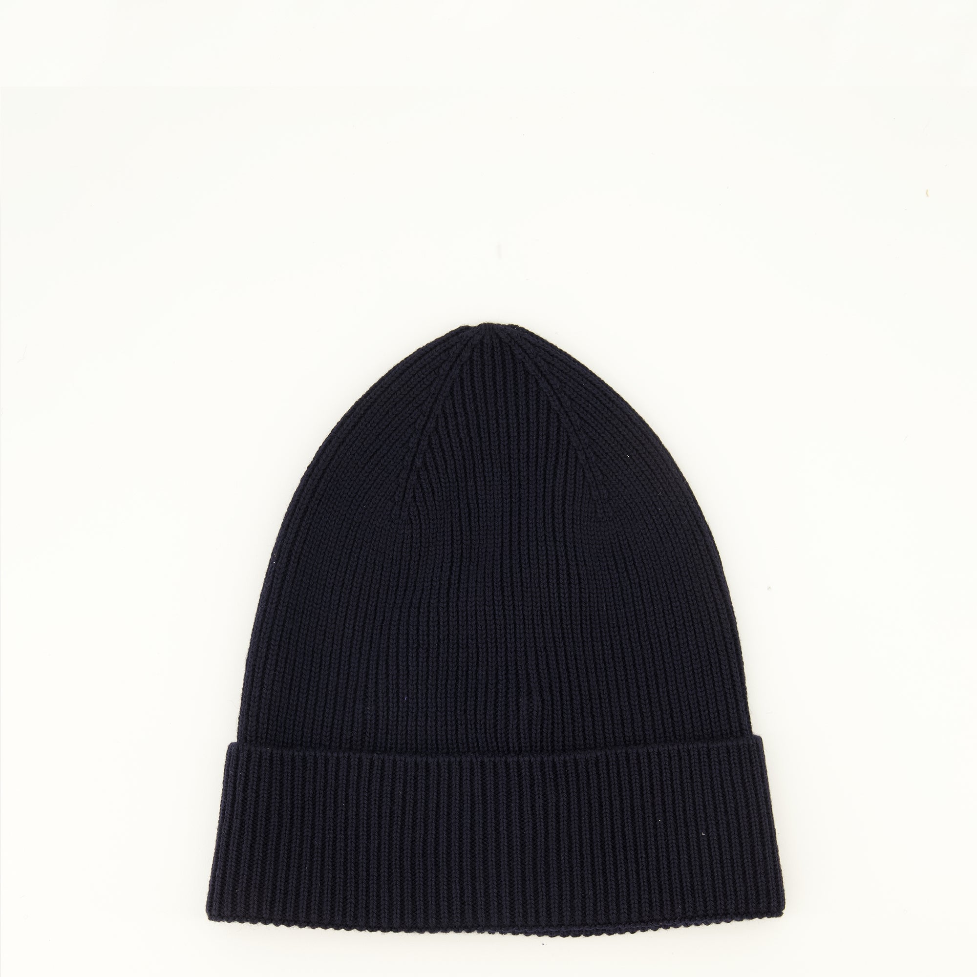 Chapeaux, casquettes et bonnets Bonnet en laine bleu marine Moncler Bleu foncé Homme