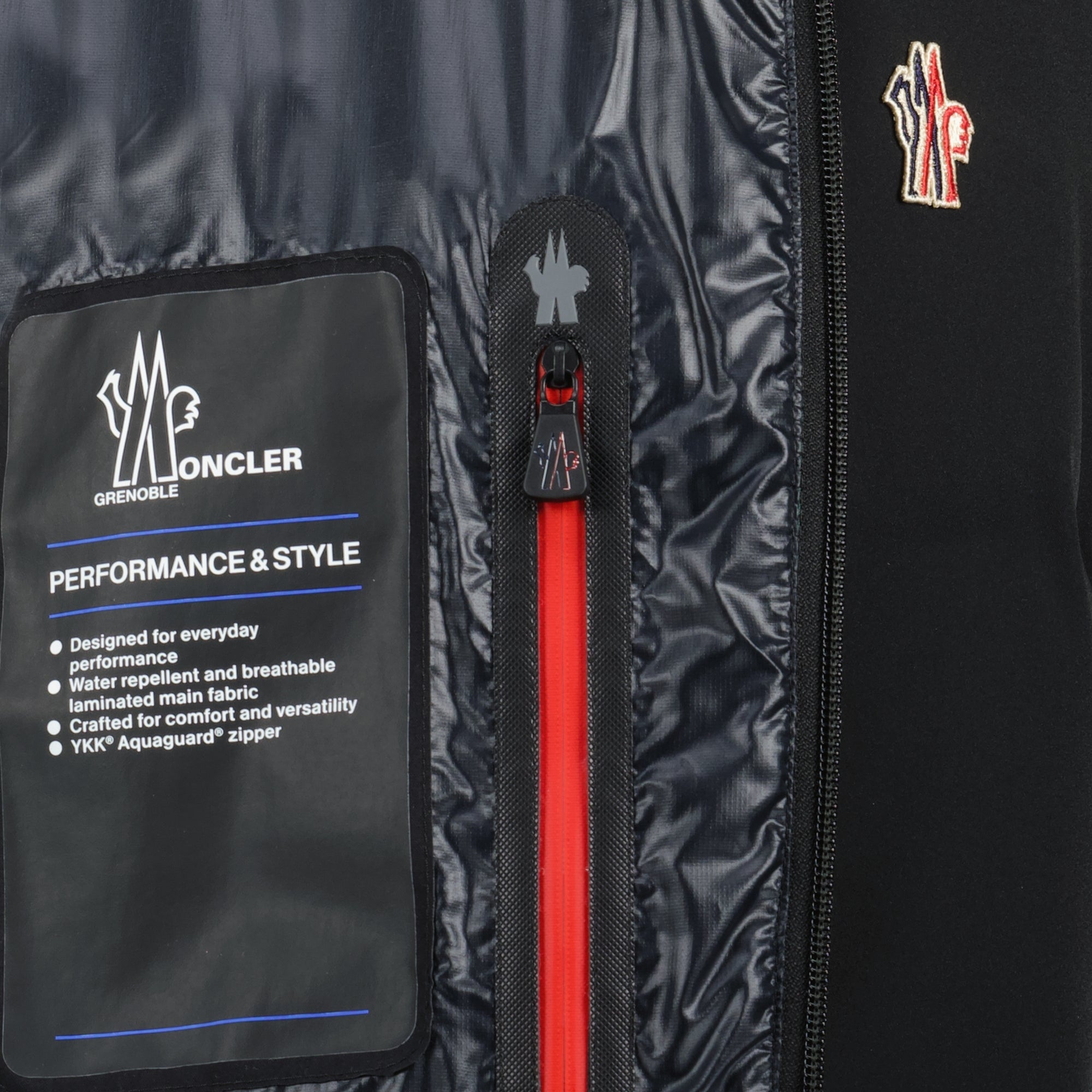 Imagem do casaco de penas Fellberg da marca Moncler Grenoble para Homem - Temporada Outono-Inverno 2025 - Vista Detalhada 1