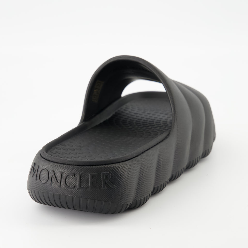 Sapatos abertos Lilo Sliders Moncler Preto Homme