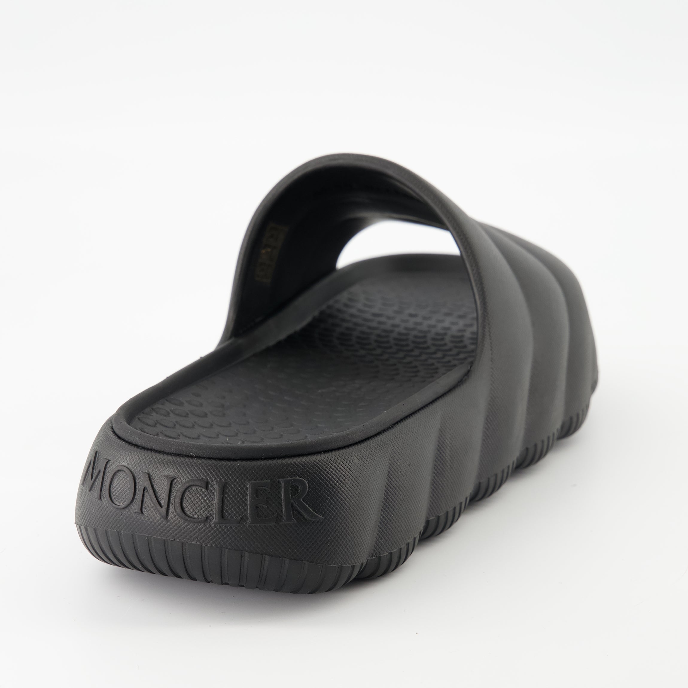 Sapatos abertos Lilo Sliders Moncler Preto Homme