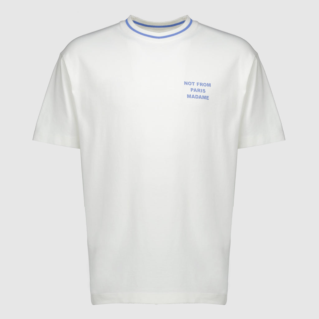 T-shirts T-shirt Slogan sport blanc Drole De Monsieur Blanc Homme