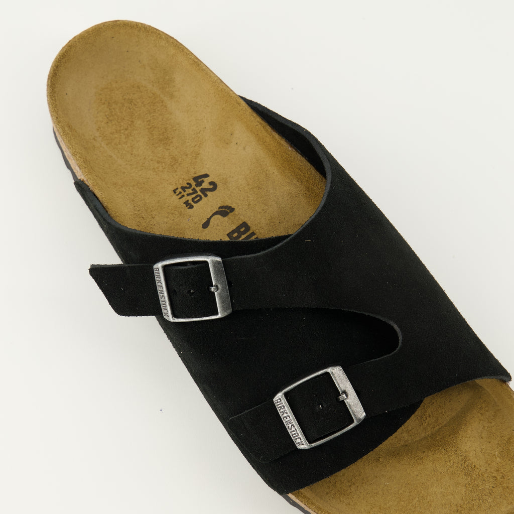 Image de l'article Sandales Zürich noir de la marque Birkenstock pour Unisex - Saison Printemps-Été 2026 - Vue détaillée de haut