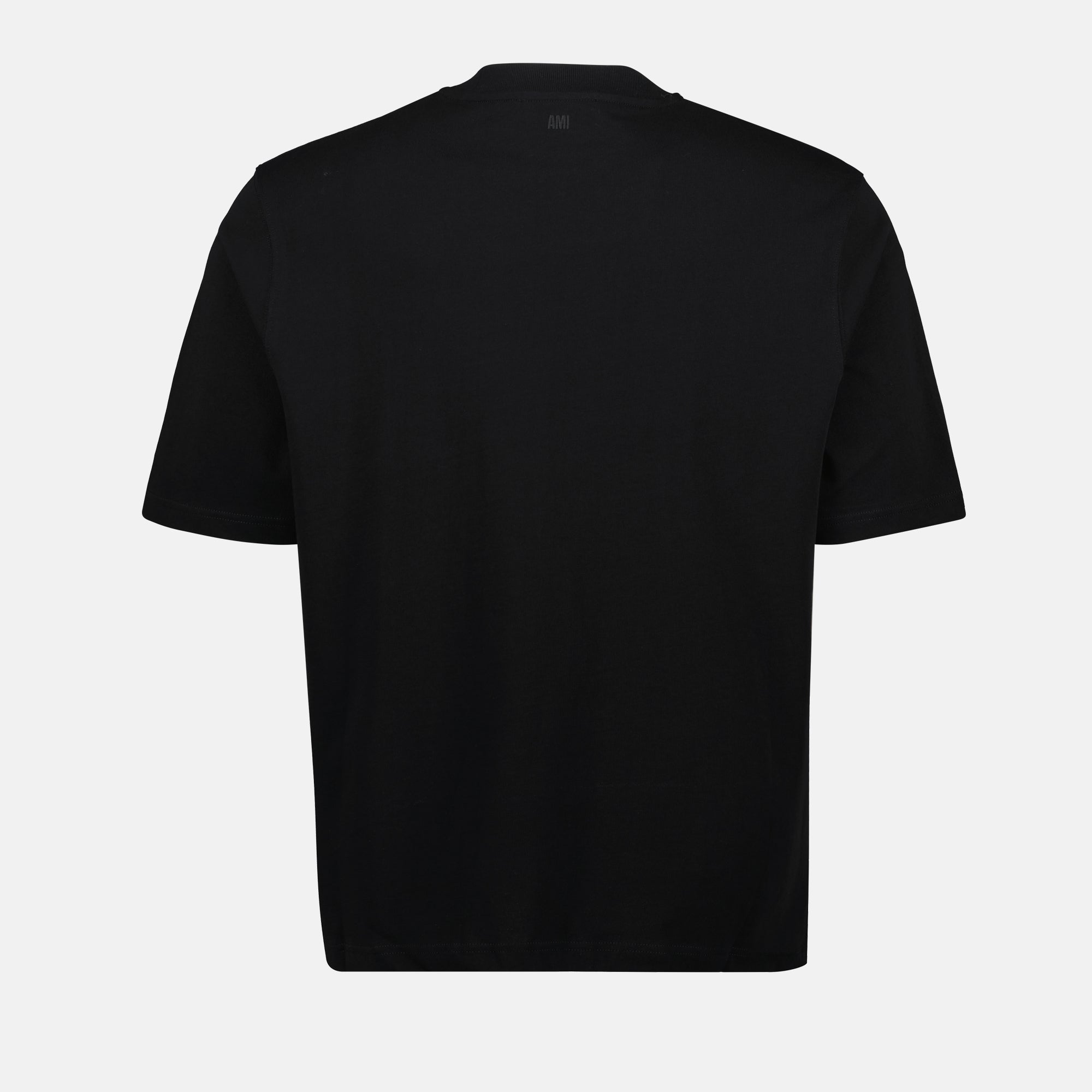 Camisetas Camiseta Ami de coeur Ami PARIS Negro Unisexo