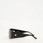 Lunettes Occhiali da sole 69 Neri Courrèges Noir Femme