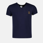 Intimo e homewear T-shirt Medusa Greca Versace Blu Homme
