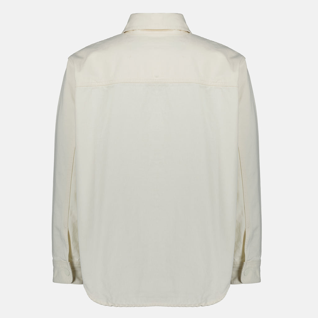 Immagine dell'articolo Camicia di cotone bianca del marchio Ami PARIS per Unisex - Stagione Primavera-Estate 2026 - Vista Posteriore