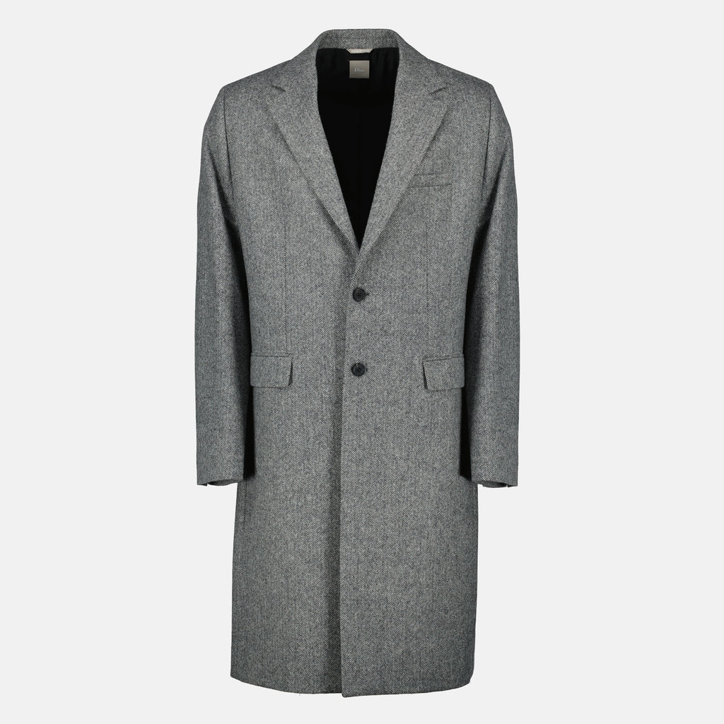Immagine dell'articolo Cappotto grigio in lana del marchio Dior per Uomo - Stagione Primavera-Estate 2026 - Vista Frontale