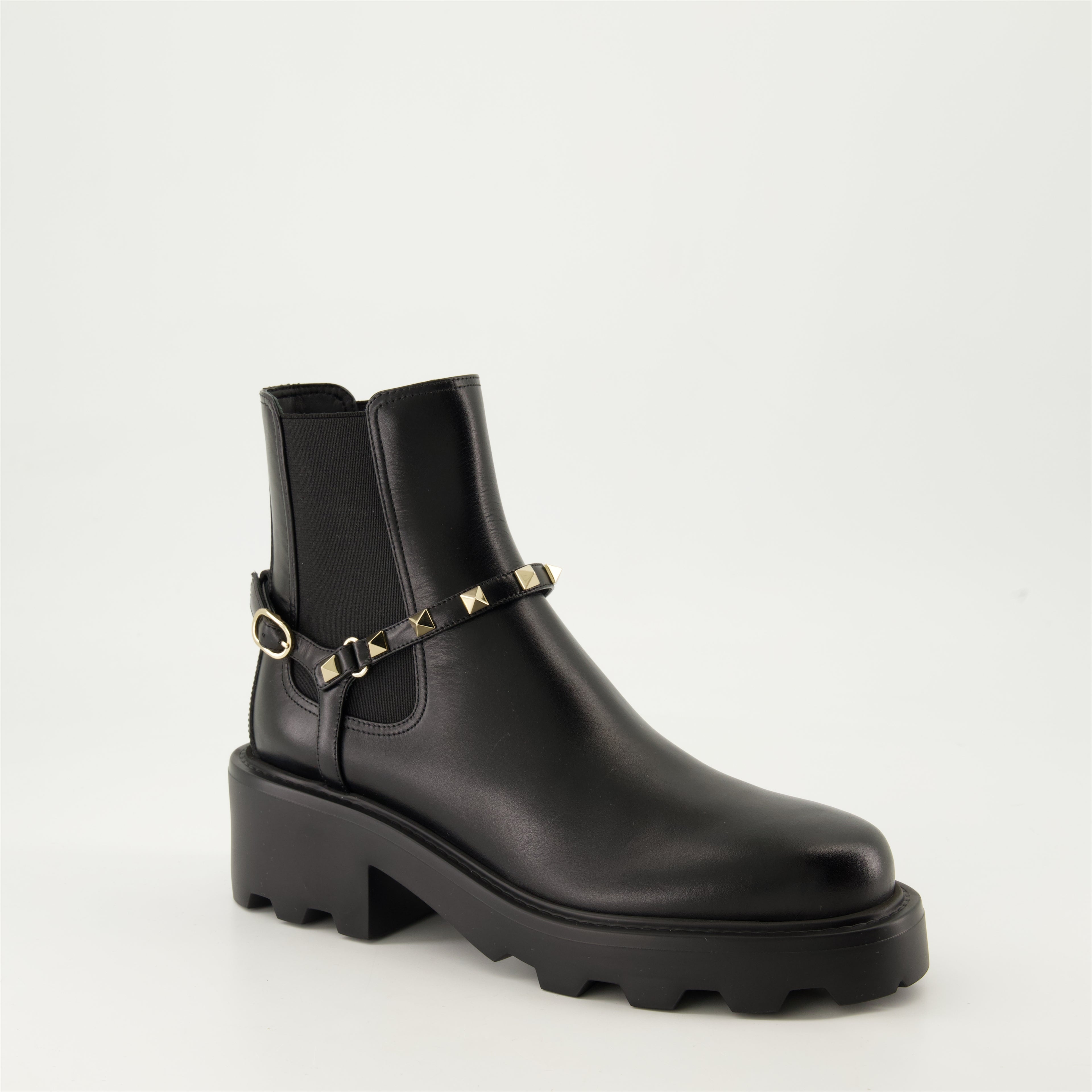 Ankle boots Rockstud Ankle Boots Valentino Garavani Black Femme