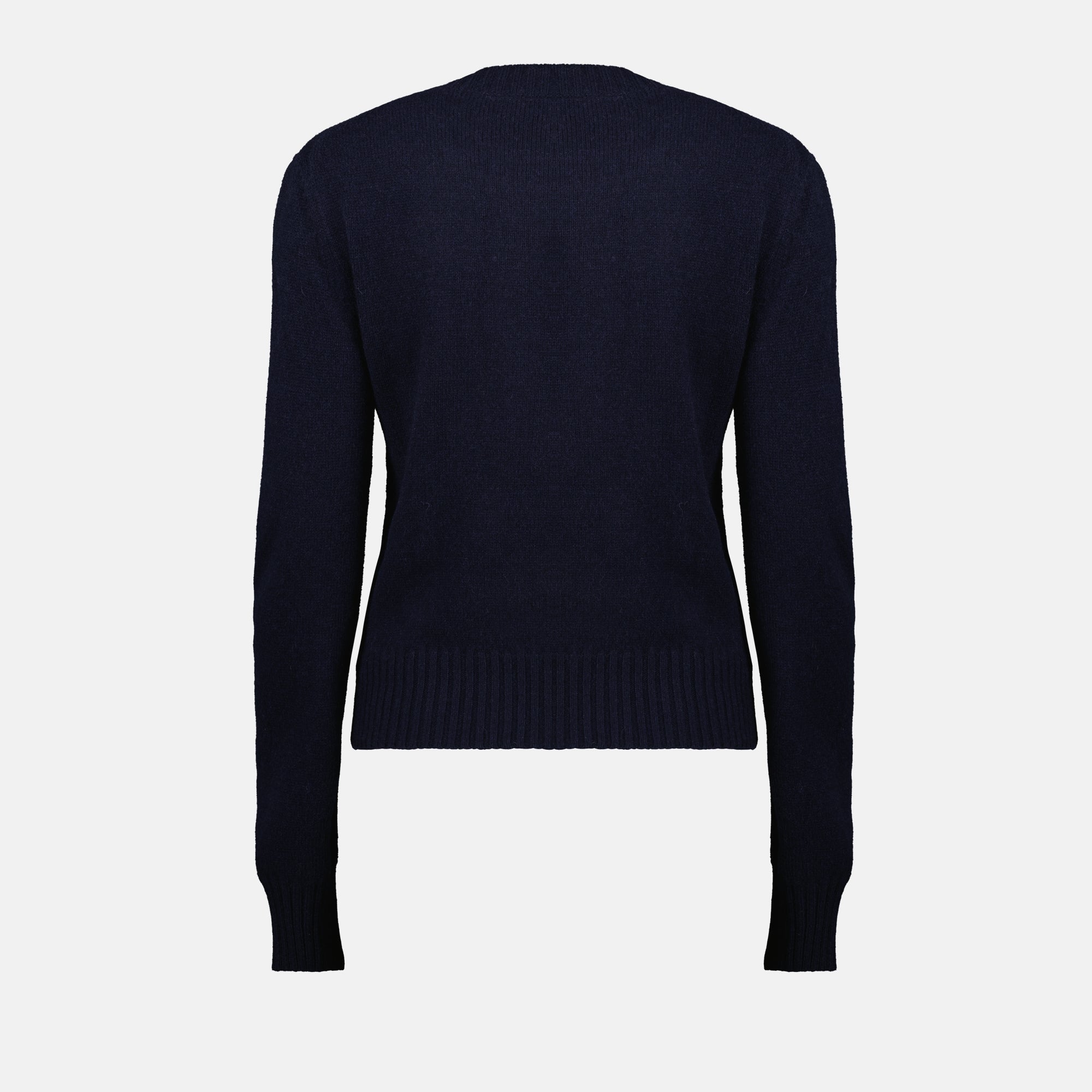 Maille Pull AMI de coeur Ami PARIS Bleu foncé Femme