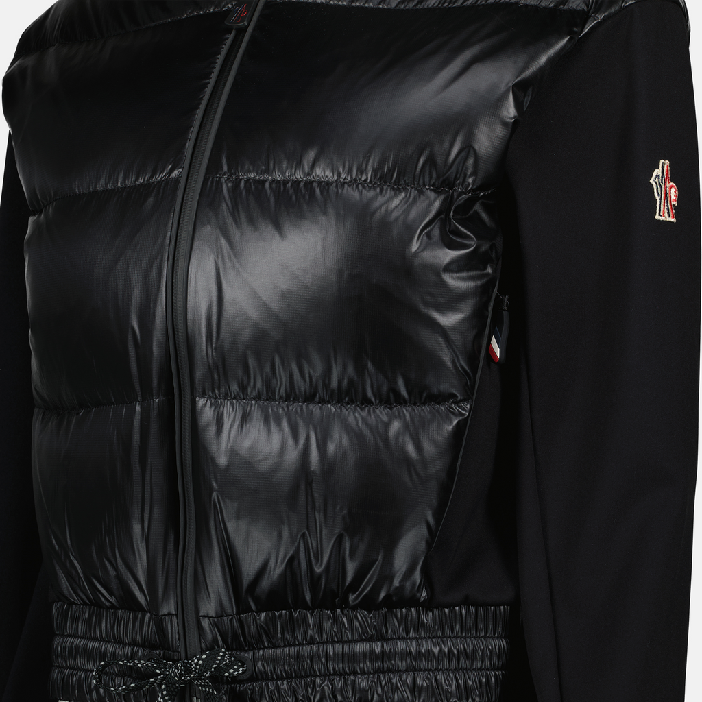 ジャケット Veste zippée matelassée Moncler Grenoble 黒 Femme