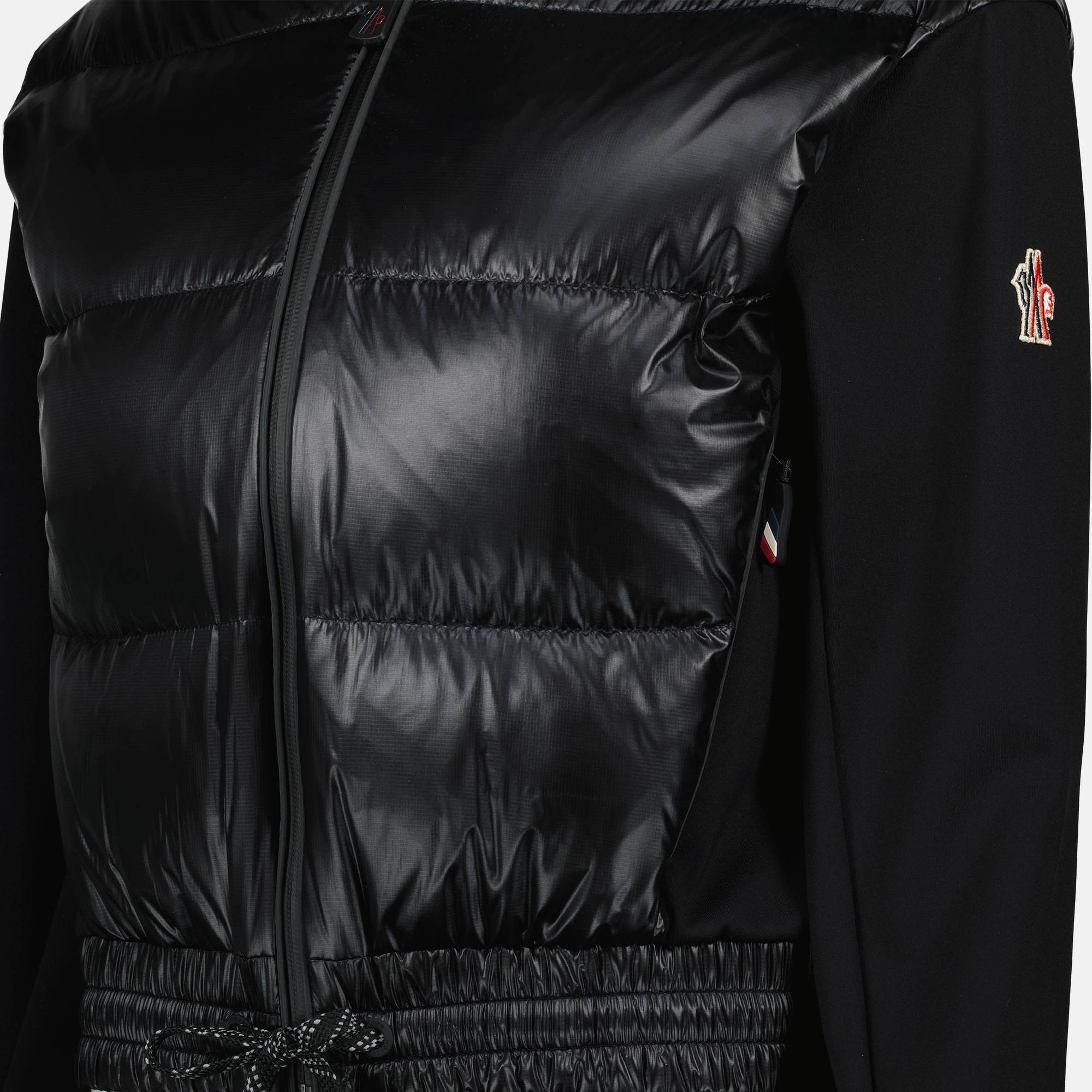 ジャケット Veste zippée matelassée Moncler Grenoble 黒 Femme