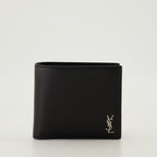スモールレザーグッズ タイニー カサンドル 財布 Saint Laurent 黒 Homme