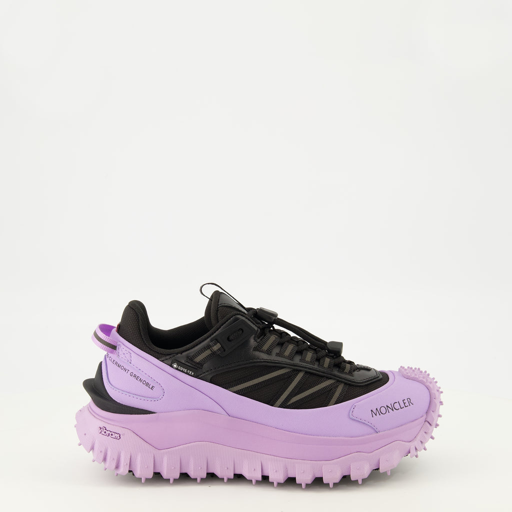 Baskets Baskets Trailgrip GTX noir et violet Moncler Violet Femme