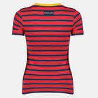 T-shirts T-Shirt Logo a Righe Rosse Marine Serre Rouge Femme