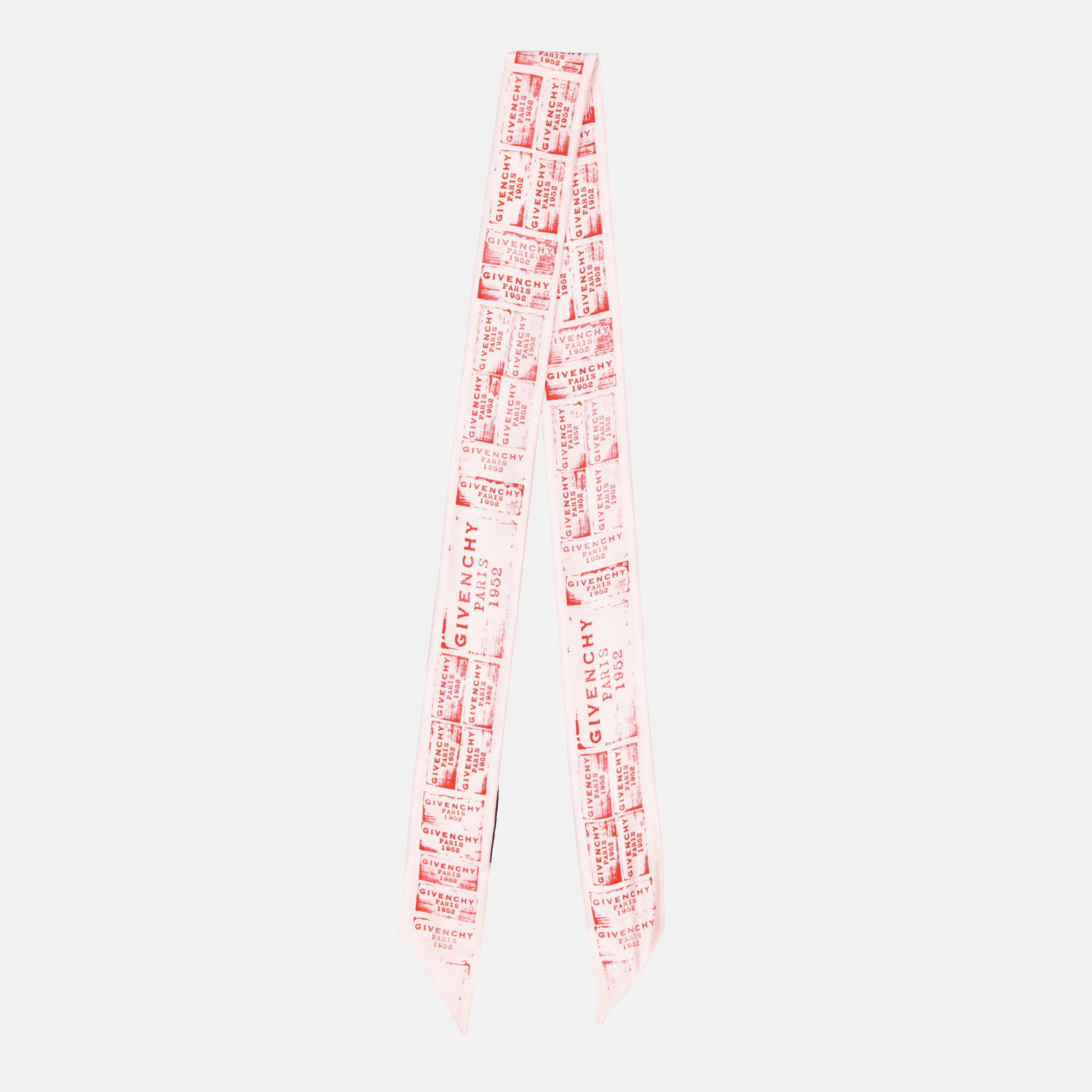 Écharpes, foulards et gants Bandeau Givenchy Stamp en soie Givenchy Rose Femme
