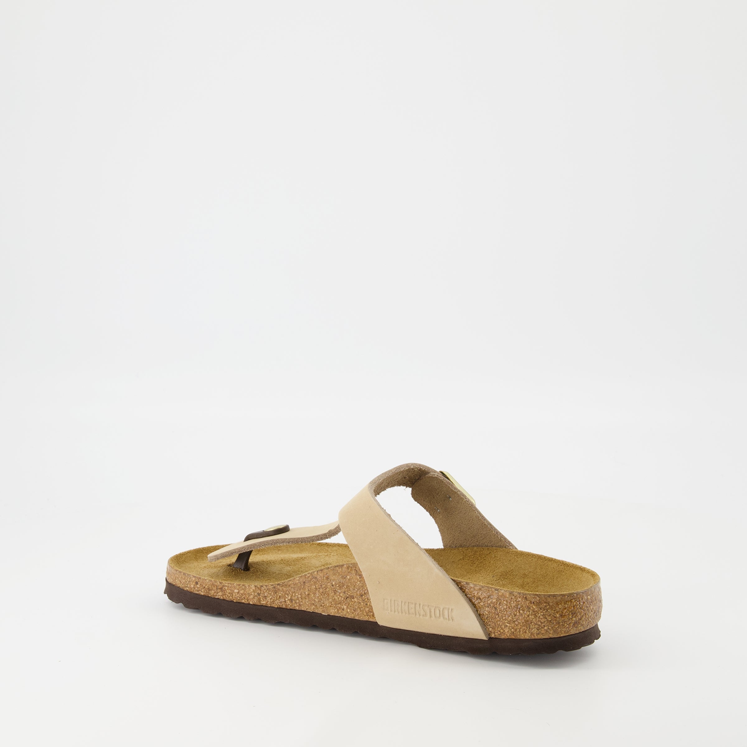 Chaussures ouvertes Tongs Gizeh Birkenstock Beige Homme