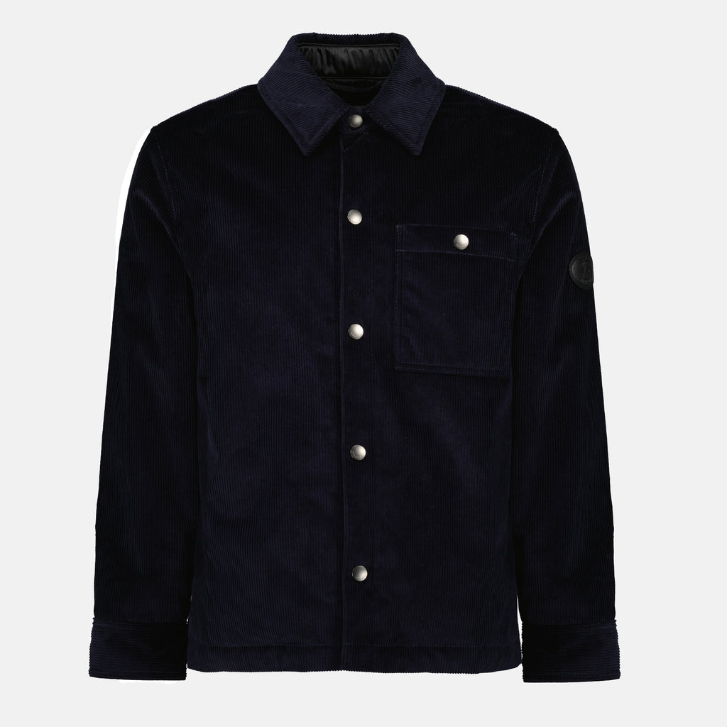 Immagine della Giacca in Velluto Corduroy da Uomo Burberry - Stagione Autunno-Inverno 2025 - Vista Frontale