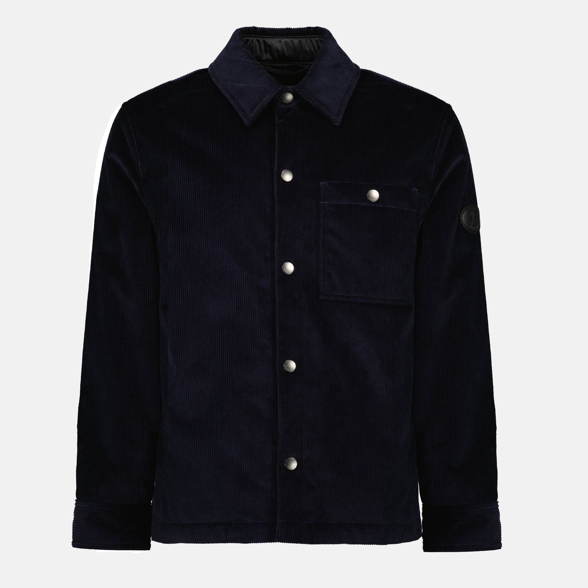 Immagine della Giacca in Velluto Corduroy da Uomo Burberry - Stagione Autunno-Inverno 2025 - Vista Frontale