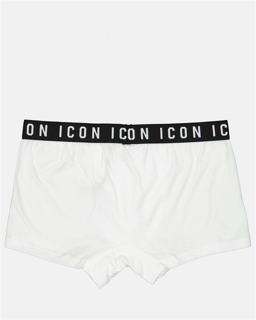 Sous-vêtements et homewear Boxer Icon Dsquared2 Blanc Homme