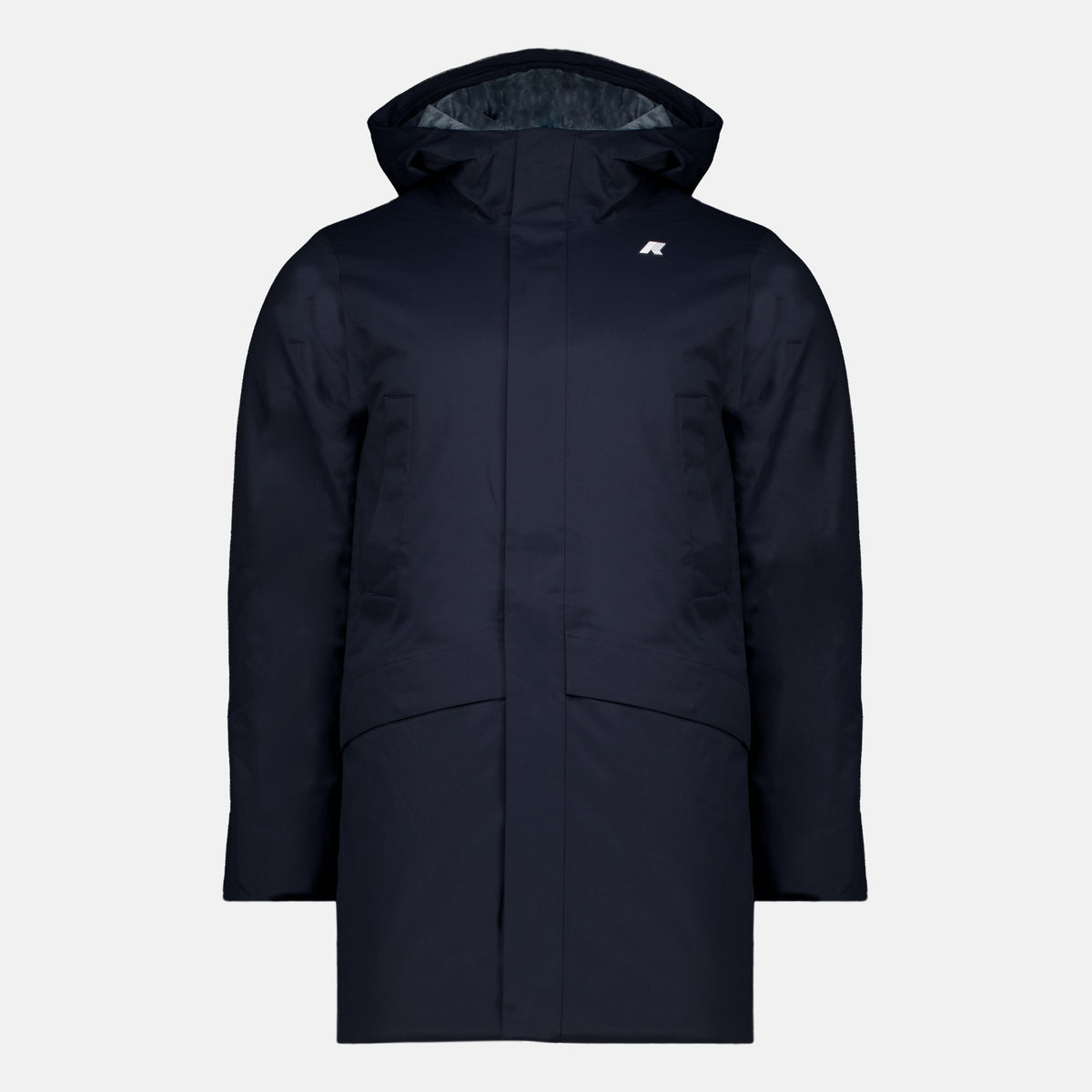 Manteaux Jarno Twill Marmotta 네이비 블루 자켓 K-Way Bleu foncé Homme