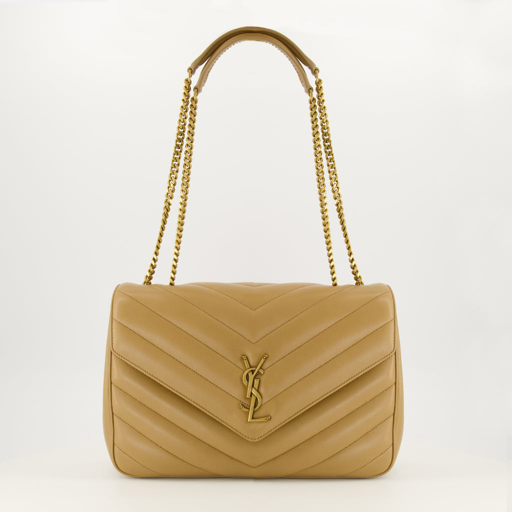 Image de l'article Sac Loulou Large de la marque Saint Laurent pour Femme - Saison Automne-Hiver 2025 - Vue de Face