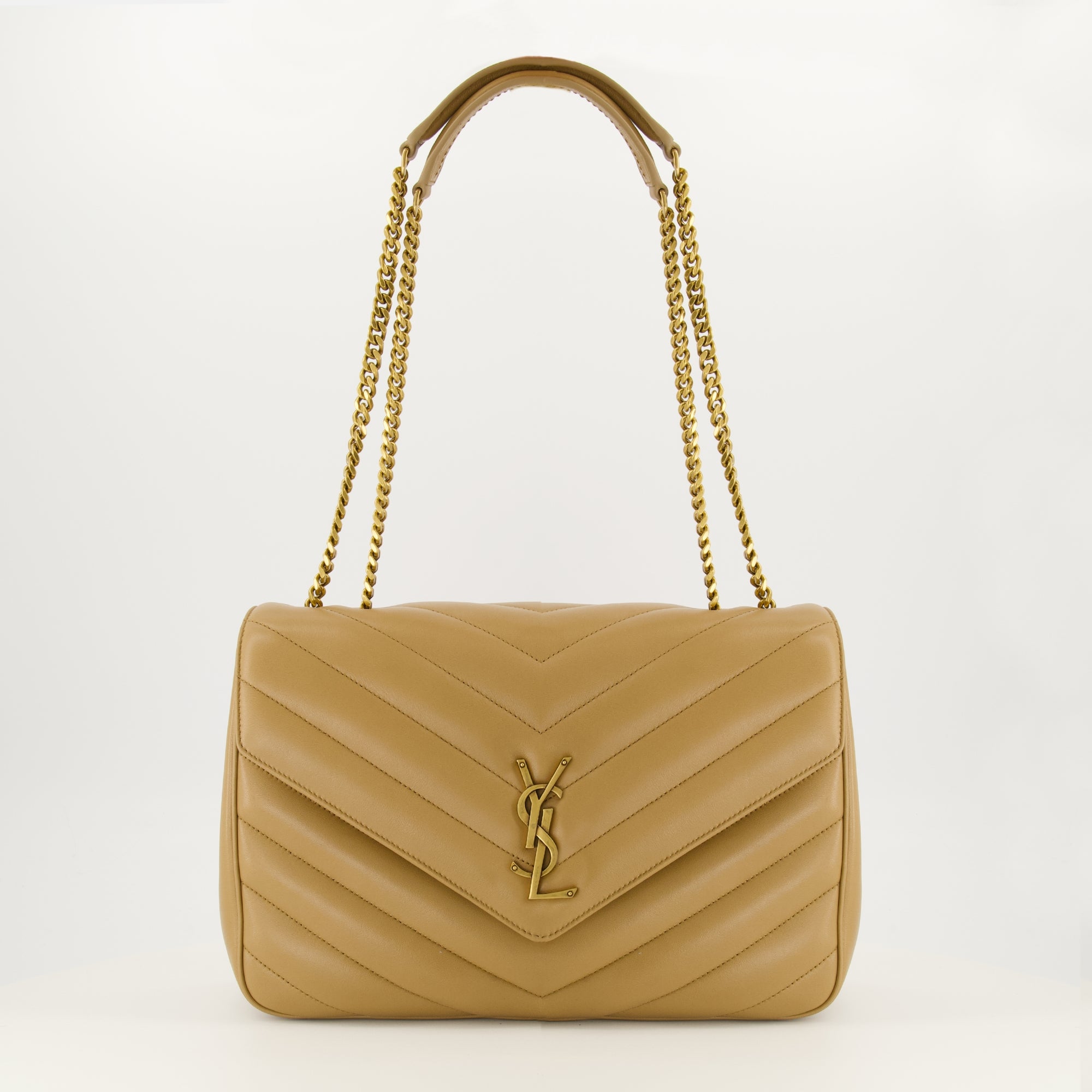 Image de l'article Sac Loulou Large de la marque Saint Laurent pour Femme - Saison Automne-Hiver 2025 - Vue de Face
